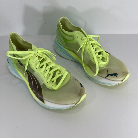 Puma Deviate Nitro Elite Racer Womens Size 9 Running Shoes Lightweight 376444-02 - Picture 3 of 14